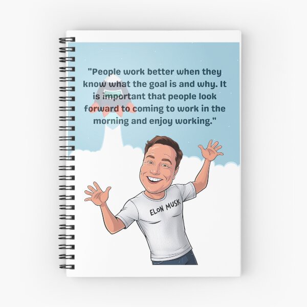 Item preview, Elon Musk inspirational quote designed and sold by Enea Kelo.