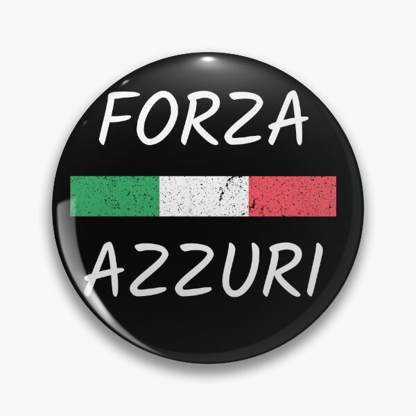 Item preview, Forza azzuri, cool italian football, diehard fan designed and sold by Merchattack.