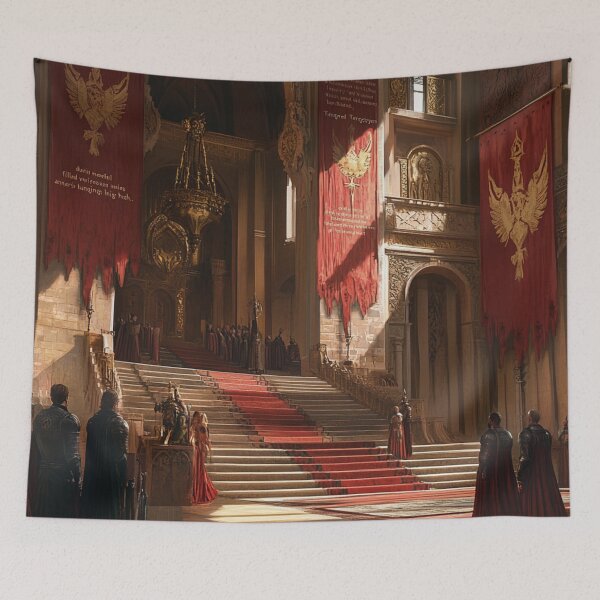 Item preview, The Great Hall designed and sold by patternshoprad.