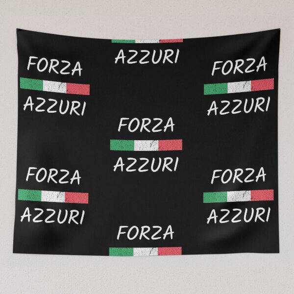 Item preview, Forza azzuri, cool italian football, diehard fan designed and sold by Merchattack.