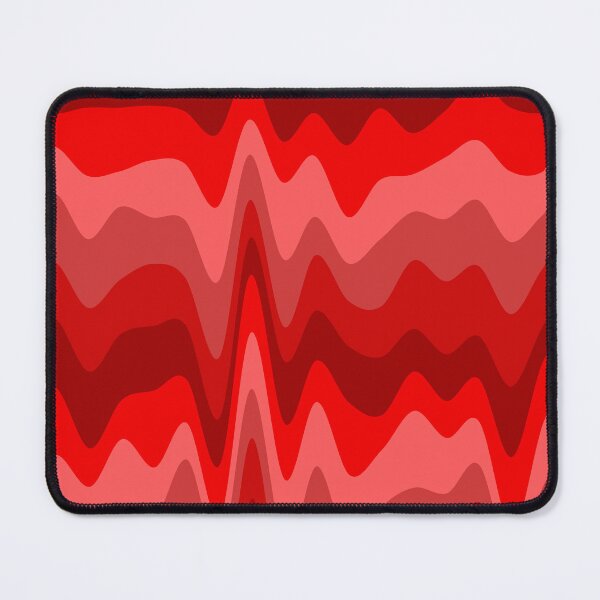 Item preview, Red Varying Color Waves Flowing Colorful Waving Cascade designed and sold by EvergreenMotifs.