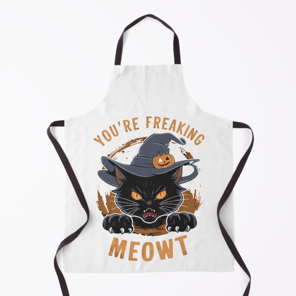 Item preview, Halloween Black Cat You're Freaking Meowt designed and sold by Hananiah Merch.