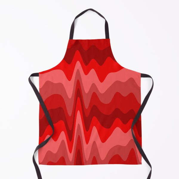 Item preview, Red Varying Color Waves Flowing Colorful Waving Cascade designed and sold by EvergreenMotifs.