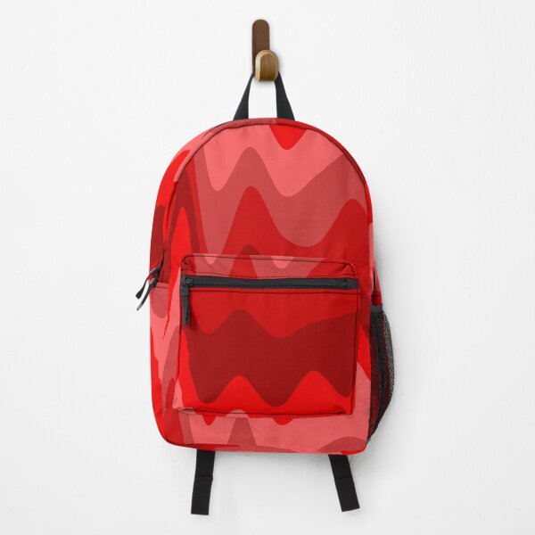 Item preview, Red Varying Color Waves Flowing Colorful Waving Cascade designed and sold by EvergreenMotifs.