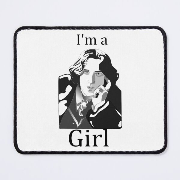 Item preview, I'm an Oscar Wilde Girl designed and sold by Thinkaboutpam.