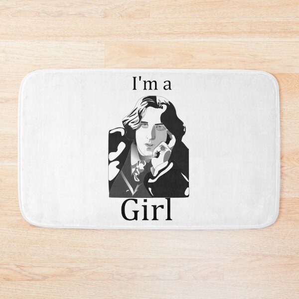 Item preview, I'm an Oscar Wilde Girl designed and sold by Thinkaboutpam.