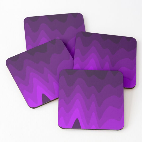 Item preview, Purple Varying Color Waves Flowing Colorful Waving Cascade designed and sold by EvergreenMotifs.