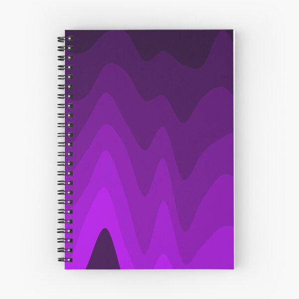 Item preview, Purple Varying Color Waves Flowing Colorful Waving Cascade designed and sold by EvergreenMotifs.