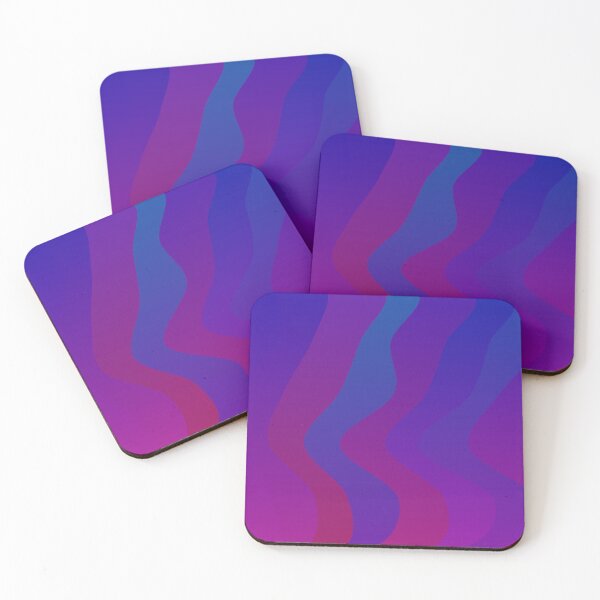 Item preview, Rainbow Varying Color Waves Flowing Colorful Waving Cascade designed and sold by EvergreenMotifs.