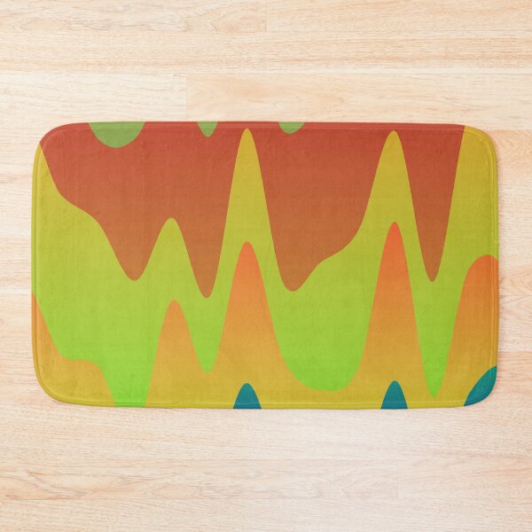 Item preview, Rainbow Varying Color Waves Flowing Colorful Waving Cascade designed and sold by EvergreenMotifs.