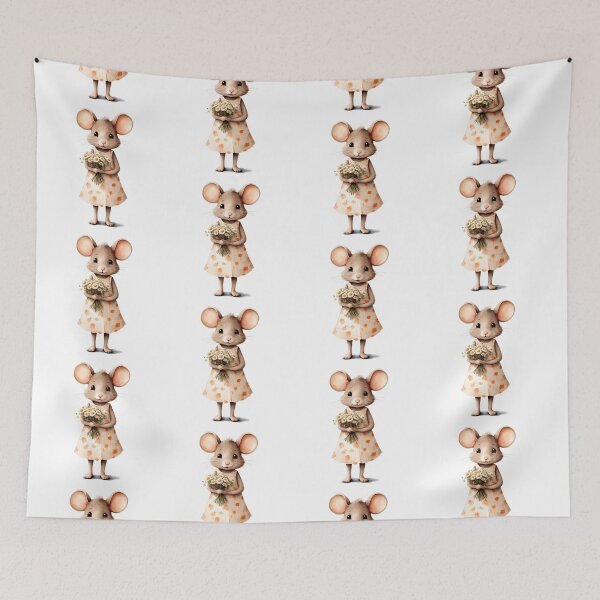 Item preview, Charming Retro Watercolor Design designed and sold by Victoria Riabov.
