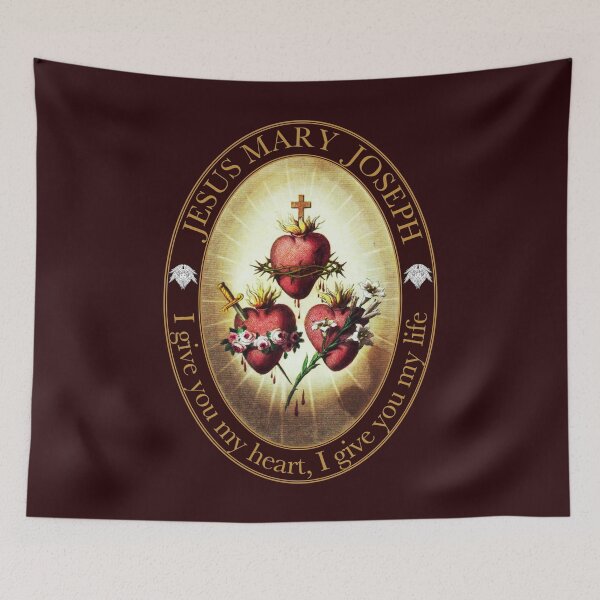 Item preview, Three Sacred Hearts designed and sold by Crux Fidelis.