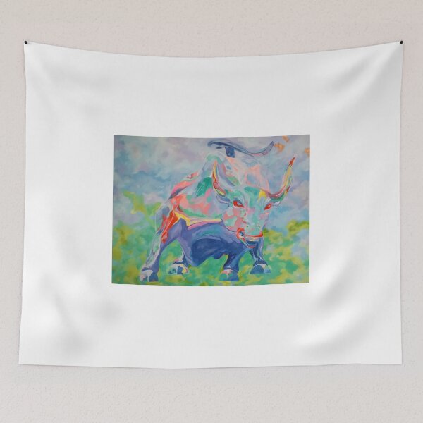 Item preview, Bull Market - Wall Street on Fire designed and sold by Floydled.
