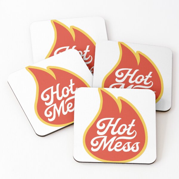 Item preview, Hot Mess Flame sticker or t-shirt designed and sold by PIXEL POP DESIGNS - Beyond the Norm!.