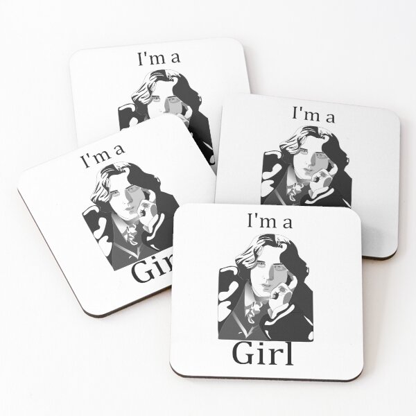 Item preview, I'm an Oscar Wilde Girl designed and sold by Thinkaboutpam.