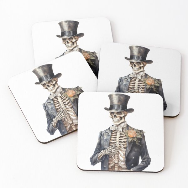 Item preview, Victorian Halloween Skeleton designed and sold by GiraffeCreative.