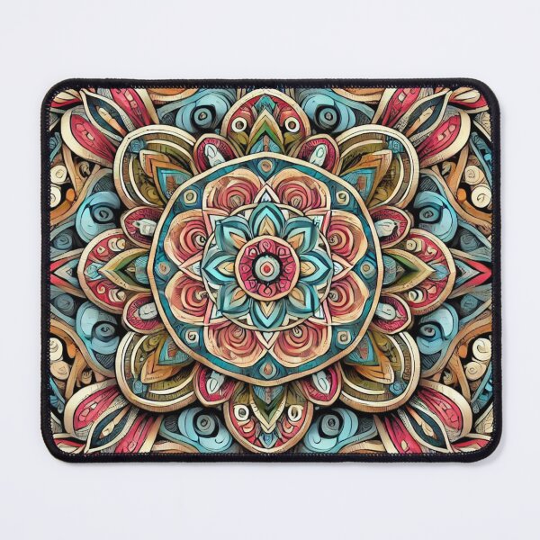 Item preview, Vibrant Geometric Mandala designed and sold by WildVista.