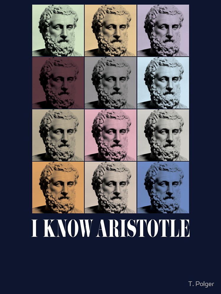 Thumbnail 7 of 7, Classic T-Shirt, I Know Aristotle designed and sold by twpolger.