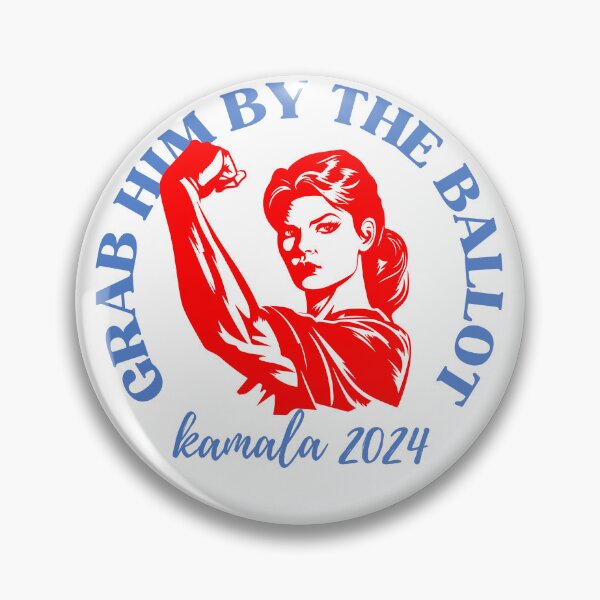 Item preview, Grab Him By The Ballot Kamala 2024 Funny Harris Election designed and sold by Idontwannaknow.