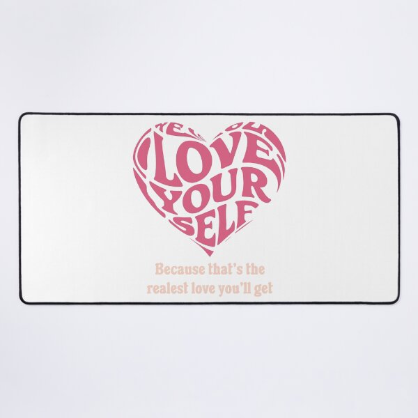 Item preview, love yourself daily mantra designed and sold by Adrian-merch.