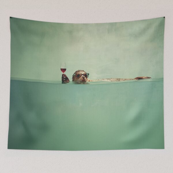 Item preview, Seal & Sip designed and sold by UniqVibe.