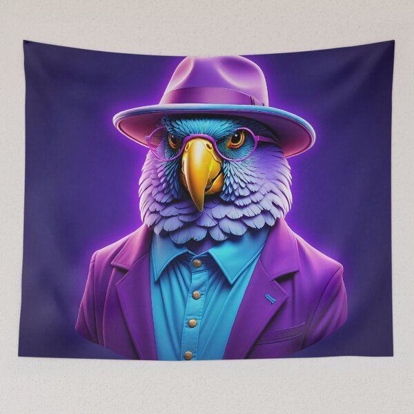 Item preview, Gabriel the happy parrot your pet friend designed and sold by roman747.