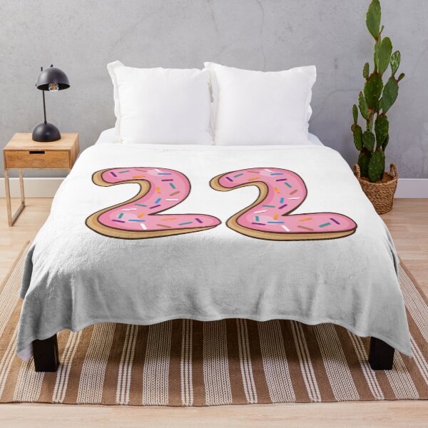 Item preview, Number 22 twenty two Shaped Like Donuts designed and sold by DonutsWords.