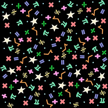 Artwork thumbnail, Math Pattern by TerzichCreative