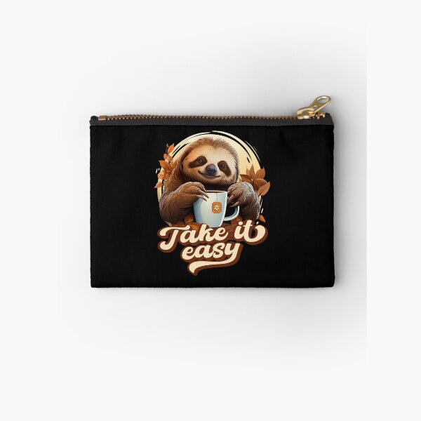Item preview, Sloth Tea Lazy Chill Relaxe Cartoon Animal designed and sold by Infinitee8hirts.