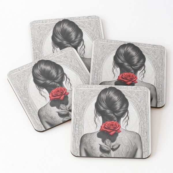 Item preview, Floral Essence: The Rose Within Sketch designed and sold by DesignsCreative.