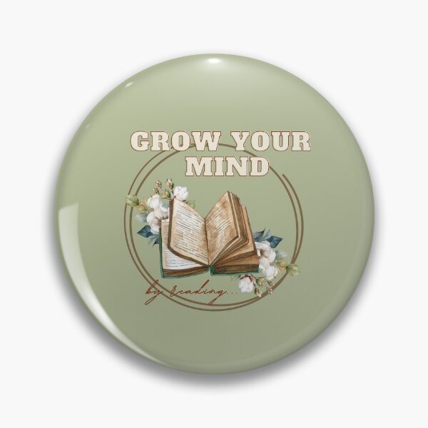 Item preview, Grow your mind by reading designed and sold by MerytonGallery.