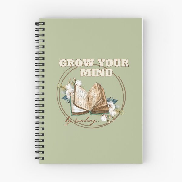 Item preview, Grow your mind by reading designed and sold by MerytonGallery.