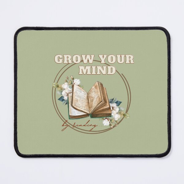 Item preview, Grow your mind by reading designed and sold by MerytonGallery.