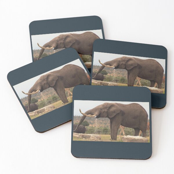 Item preview, Gigantic Elephant on a ranch designed and sold by annenambiro.