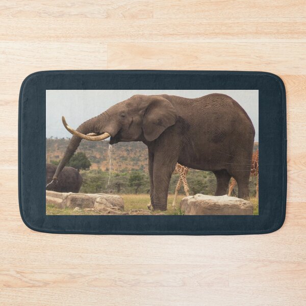 Item preview, Gigantic Elephant on a ranch designed and sold by annenambiro.