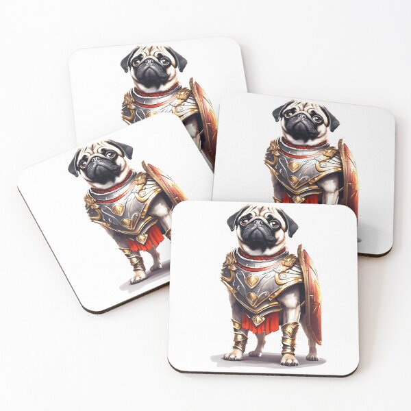 Item preview, Pug Caesar designed and sold by MystAvalon.