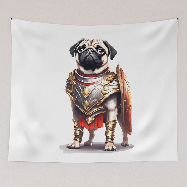 Item preview, Pug Caesar designed and sold by MystAvalon.