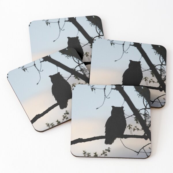 Item preview, Great Horned Owl Silhouette designed and sold by Alyce Taylor.