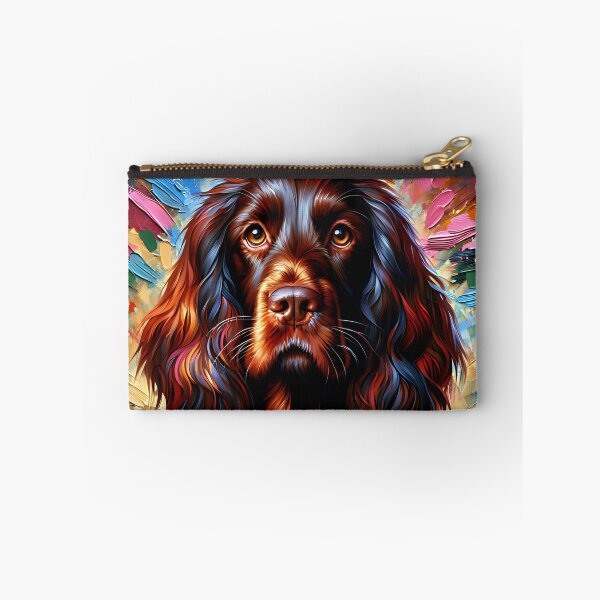 Item preview, Field Spaniel Dog Acrylic Print Pet Portrait Pet Lovers designed and sold by Puppy Puzzles Plus.