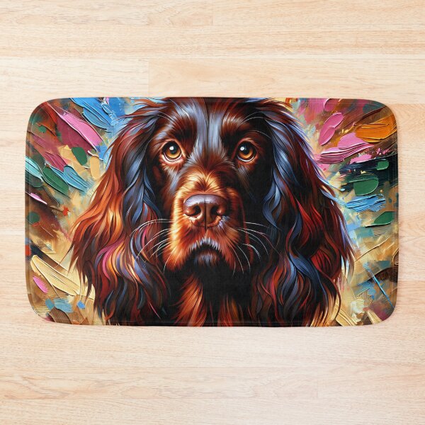 Item preview, Field Spaniel Dog Acrylic Print Pet Portrait Pet Lovers designed and sold by Puppy Puzzles Plus.