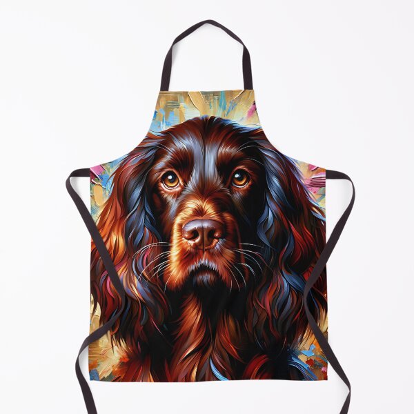 Item preview, Field Spaniel Dog Acrylic Print Pet Portrait Pet Lovers designed and sold by Puppy Puzzles Plus.