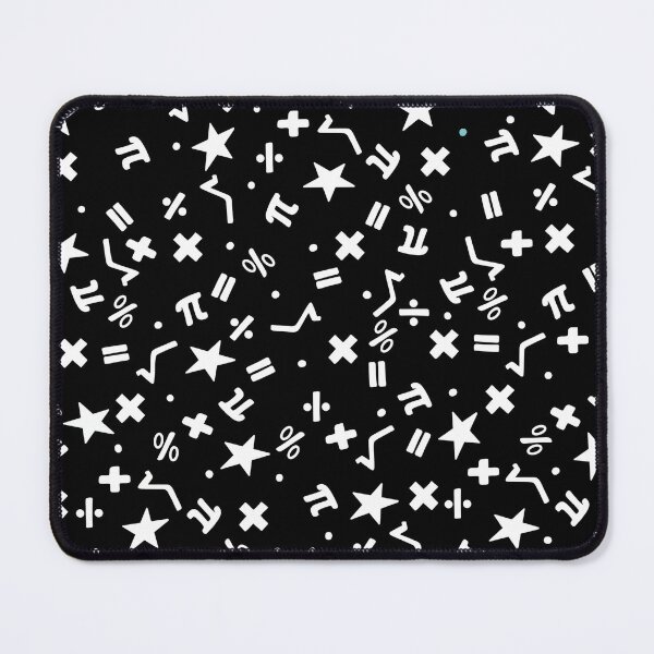 Item preview, Math Pattern B/W designed and sold by TerzichCreative.