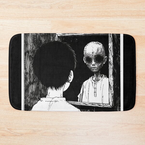 Item preview, man in the mirror – melancholic manga anime boy designed and sold by ForsakenFrames.