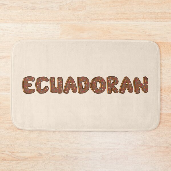 Item preview, Ecuadorian Word Shaped Like Chocolate Donuts  designed and sold by DonutsWords.