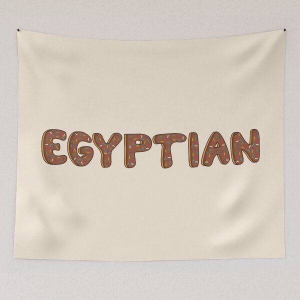 Item preview, Egyptian Word Shaped Like Chocolate Donuts  designed and sold by DonutsWords.