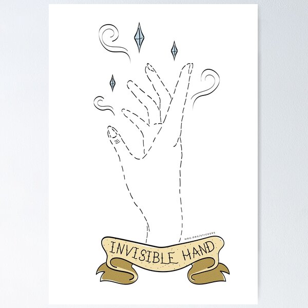Item preview, Adam Smith's Invisible Hand designed and sold by Marginal Revolution University.