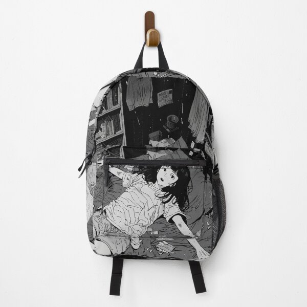 Item preview, thougts of notingness – melancholic manga anime girl designed and sold by ForsakenFrames.