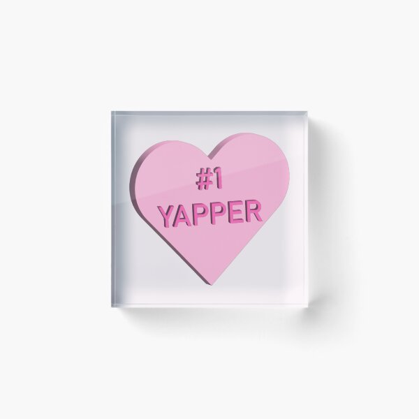Item preview, #1 Yapper Heart designed and sold by brookenm.
