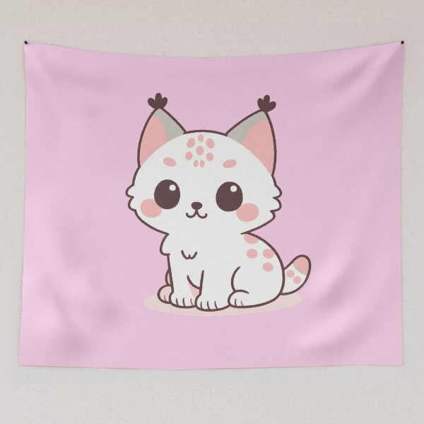Item preview, Cute Lynx. #LynxLoverGift #LynxMom #LynxDad #LynxLover #LynxOwner #Lynx designed and sold by Anna Halasek.