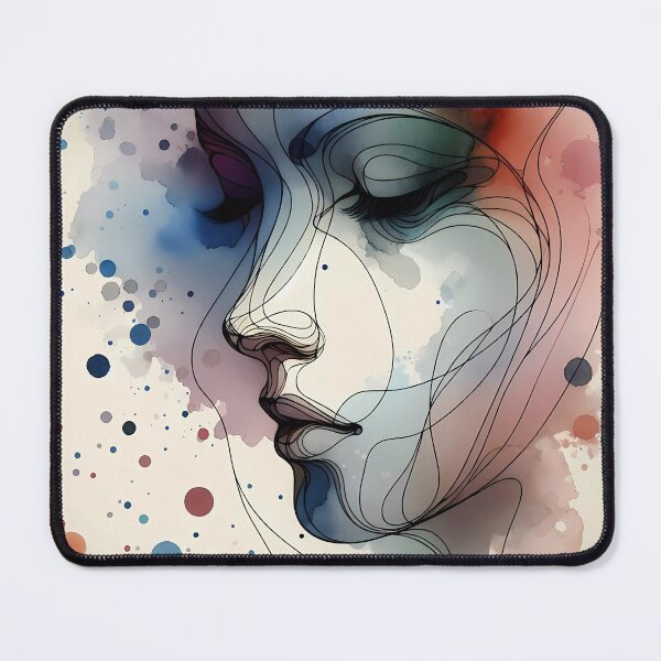 Item preview, Line Art Portrait designed and sold by Visual Nomad Club.